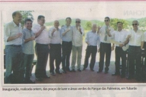 Inauguração da Praça Parque das Palmeiras